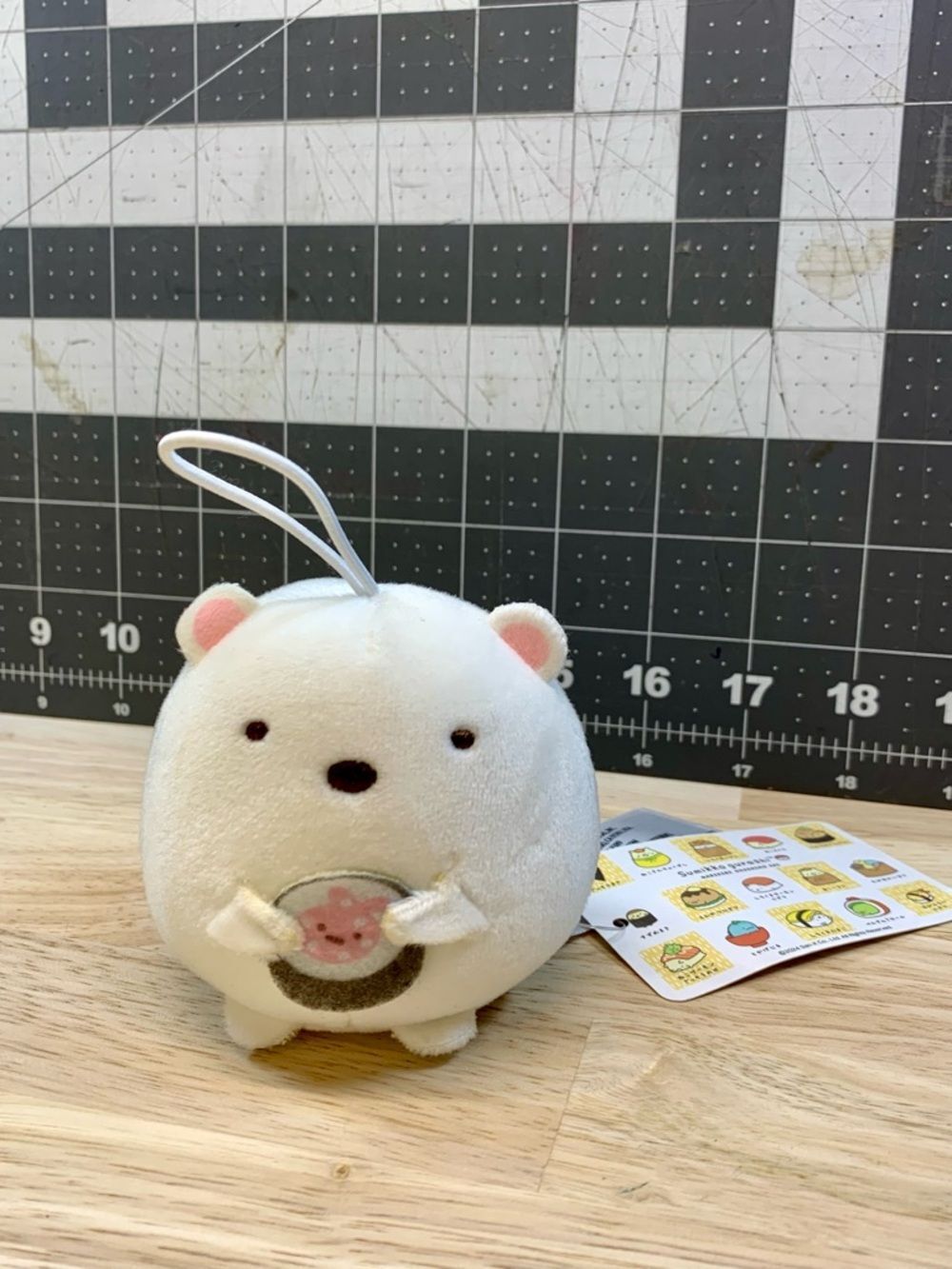 San-X Sumikko Gurashi Shirokuma with Sushi - Mini Plush
